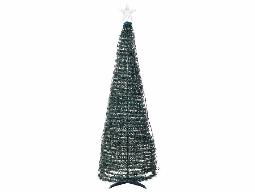 Pom de Crăciun 188 cm Sadachbia (verde) (cu iluminat)