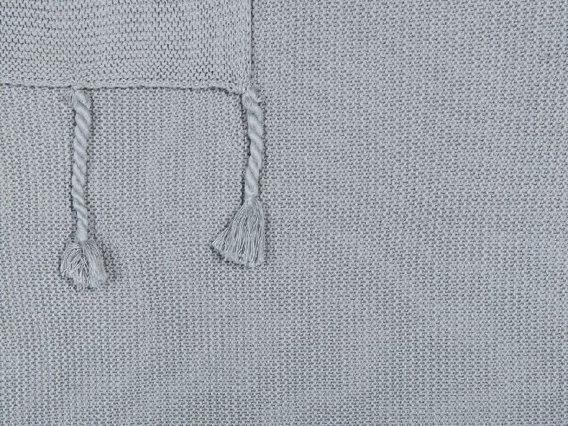 Pătură 150x125 cm NAVIRA (textil) (gri)