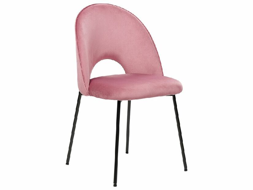 Set 2 buc scaun tip bar Clarissa (roz)