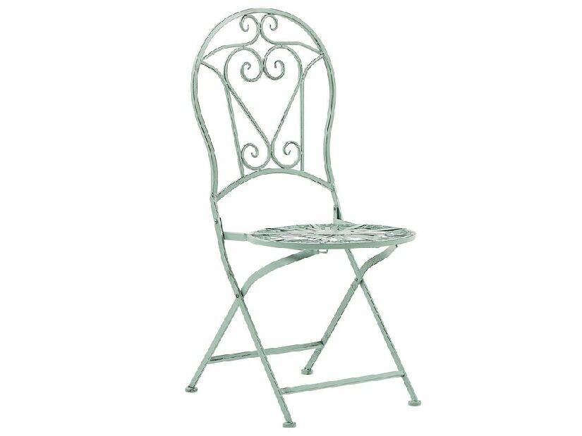 Set 2 buc. scaune de grădină TIRRO (verde deschis)