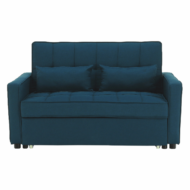 Canapea extensibilă Flombe Big Bed (albastru)