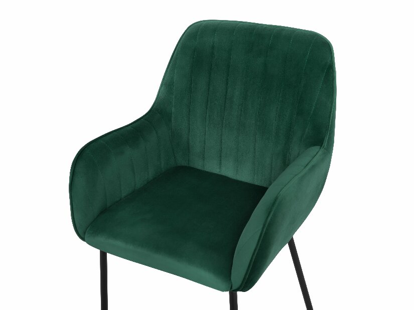 Set 2 buc. scaune pentru sufragerie Wolton (smaragd)