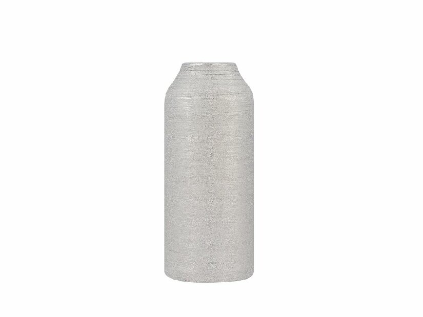 Vază ALEPPO 31 cm (sticlă laminat) (argintiu)