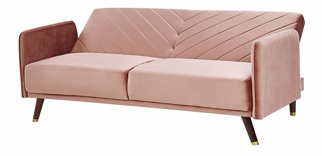 Canapea trei locuri SELANA (roz)