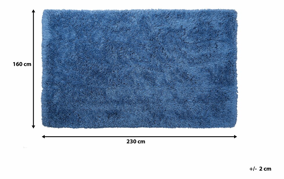Covor 230 cm Caiguna (albastru)