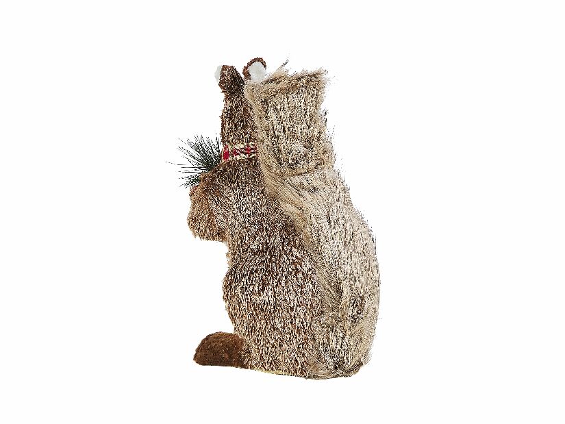 Figurină decorativă veveriță PASSU (maro)