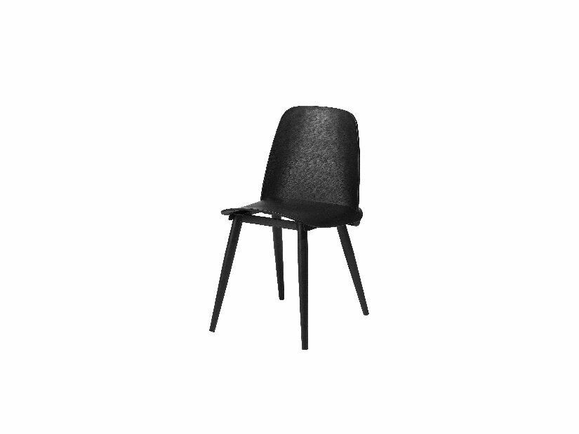 Set 2 buc. scaune pentru sufragerie Herring (negru)