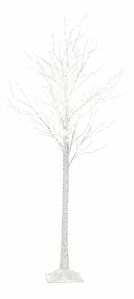 Decor exterior Pom de Crăciun 190 cm Lapza (alb)