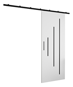 Uși culisante 80 cm Zodiac Y (alb mat)