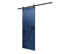 Uși culisante 90 cm Lorriane Y (albastru închis)