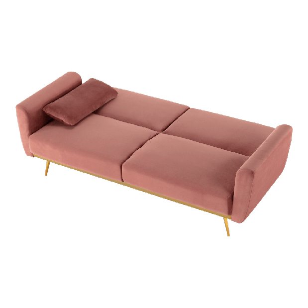 Canapea extensibilă Horty (roz vechi) *vânzare stoc