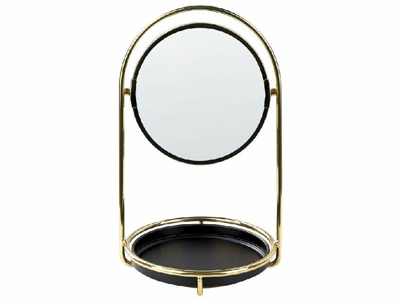 Oglindă machiaj Indza (auriu)