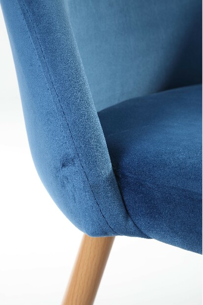 Scaun de sufragerie Saffron (albastru închis)