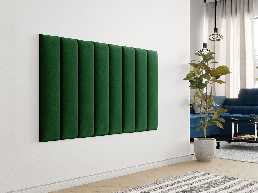Set 2 buc. panouri tapițate Pag 80x20 cm (verde) *vânzare