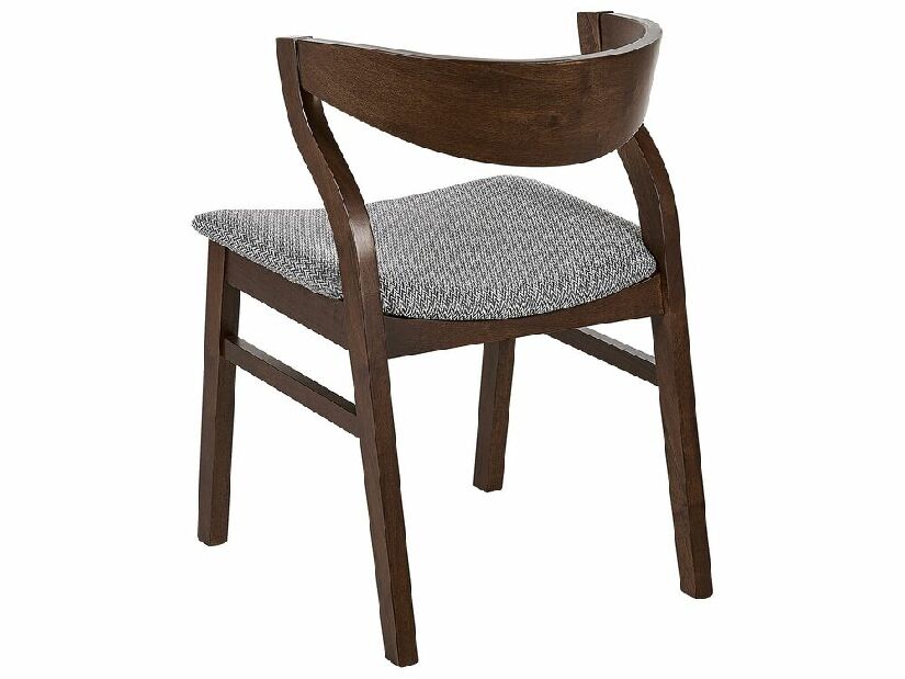 Set 2 buc scaune de sufragerie Marza (lemn închis)