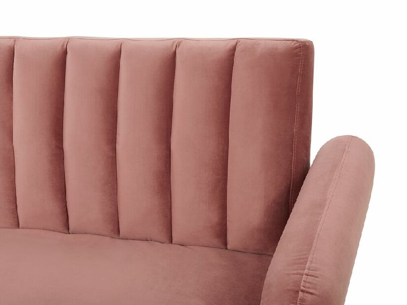 Canapea 3 locuri VIMMER (roz)
