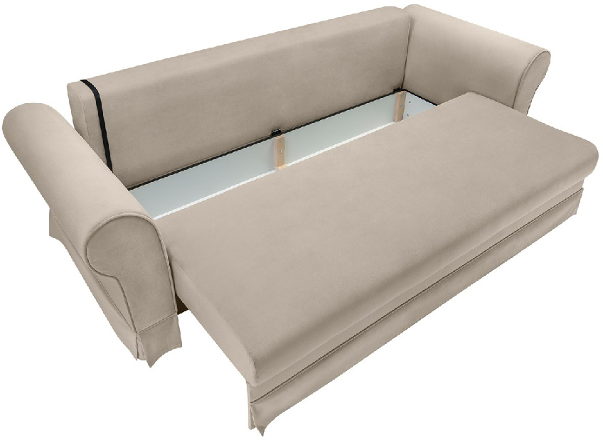 Canapea 3 locuri Margarita Lux 3DL (Bej)