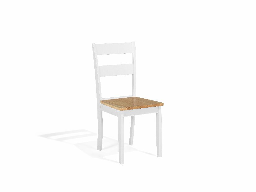 Set 2 buc. scaune pentru sufragerie Georgi (alb)