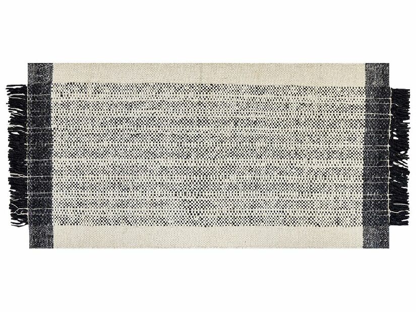 Covor 140 x 200 cm Keten (alb)