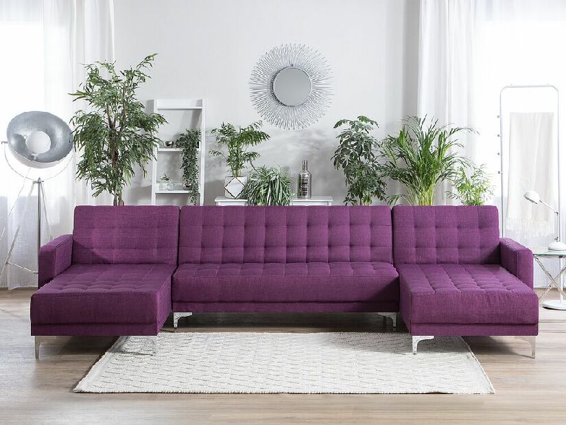Colțar în formă de U ABERLADY (textil) (violet)