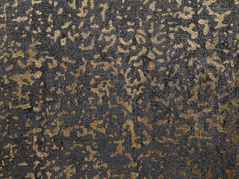 Covor 160x230 cm ELSE (stofă) (gri + auriu)