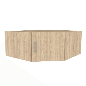 Suprastructură pentru dulap, de colț Izetta Typ 8 (stejar sonoma)