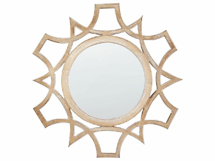 Oglindă de perete Zaccai (lemn deschis) 