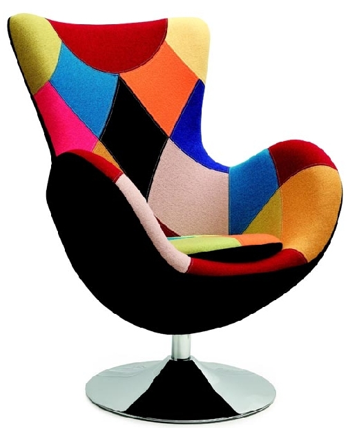 Scaun de relaxare Batley (multicolor)