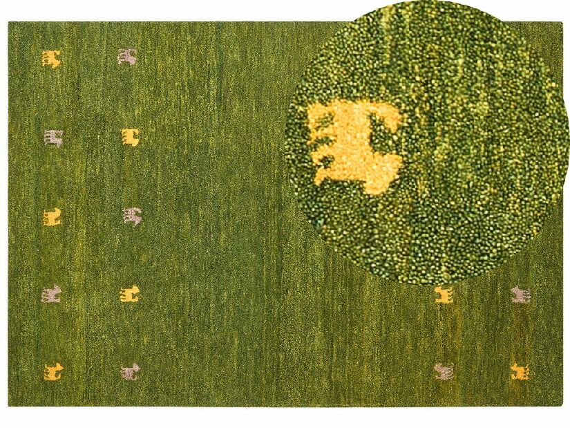 Covor 160 x 230 cm Yulat (verde)