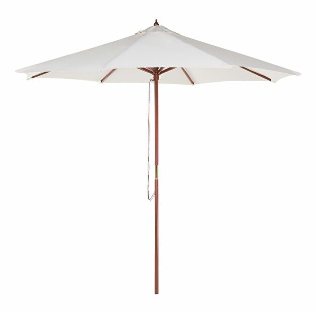 Umbrelă de grădină 270 cm TRATORIA (lemn) (bej deschis)