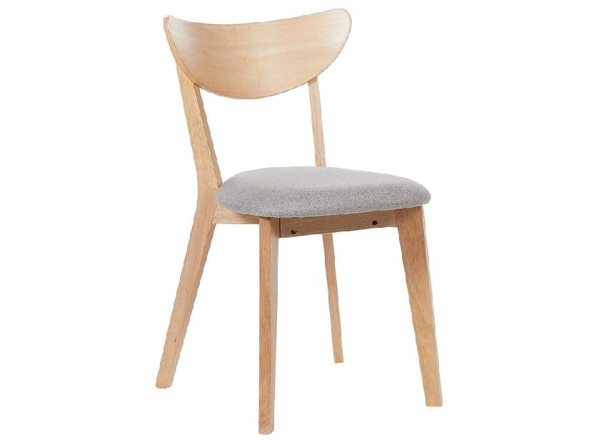 Set 2 buc scaun tip bar Ejus (lemn deschis)