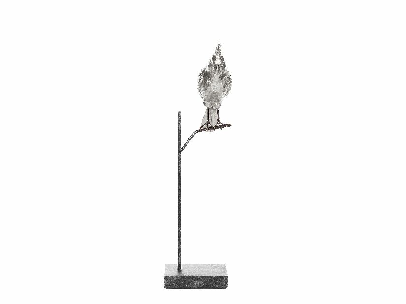 Figurină decorativă CORINTH 50 cm (ceramică) (argintiu)
