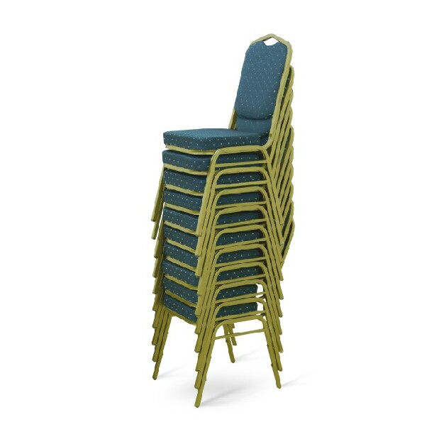 Set de 4 scaune de sufragerie Zoni (verde) *subsol