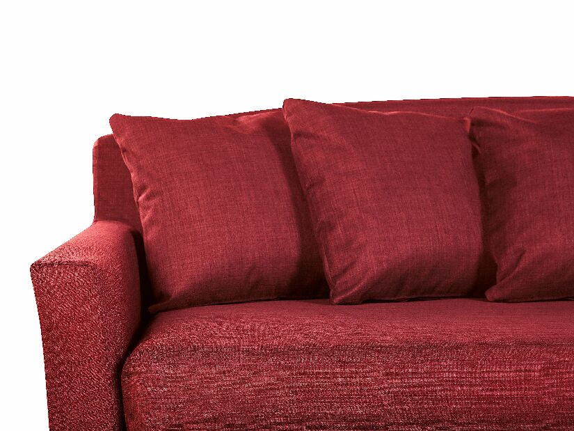 Canapea trei locuri GALOREA (roșu)