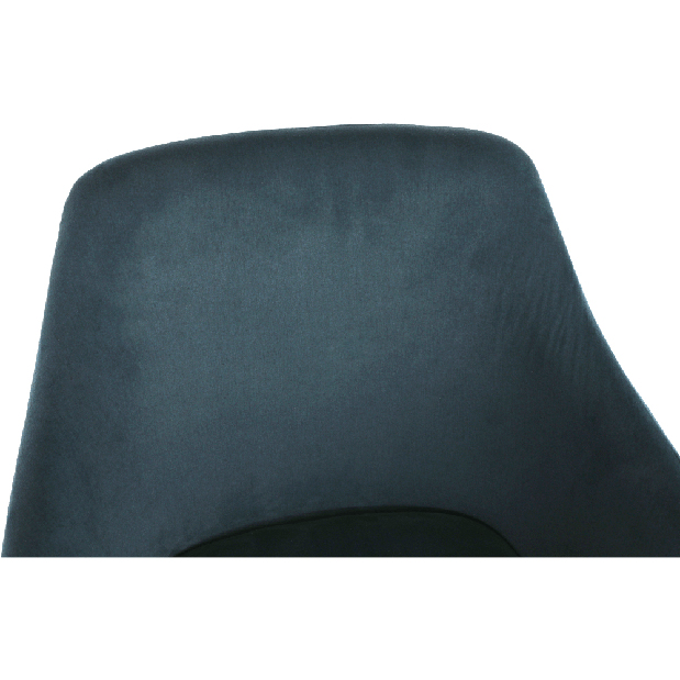 Scaun de sufragerie Talira (albastru + negru)