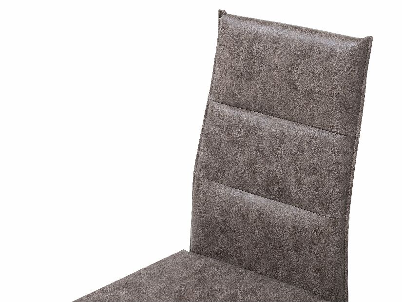Set 2 buc. scaune pentru sufragerie Redford (maro)
