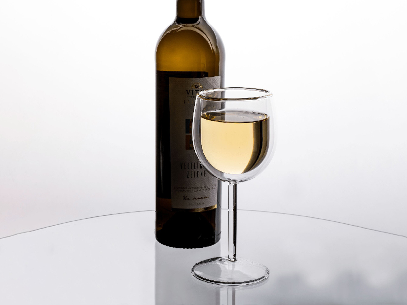 Set de 2 pahare termo pentru vin 180ml Colduh Type 31 (model).