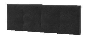 Tăblie tapițată pentru pat Verwood Typ 86 (negru)