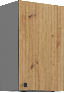 Dulap superior de bucătărie Avantoe 45 G 72 1F (Stejar artisan + Antracit)