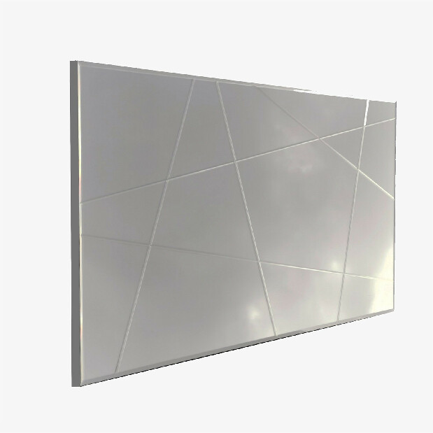 Oglindă Silvery VIII (argintiu)