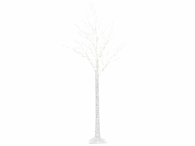 Decor exterior Pom de Crăciun 160 cm Lapza (alb)