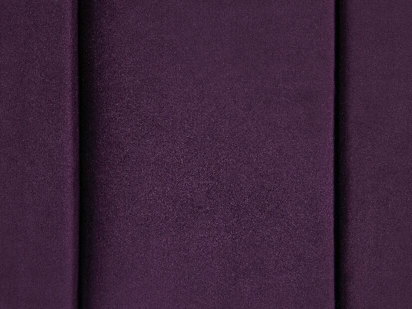Pat matrimonial 180 cm NAIROBI (violet) (cu somieră și sp. depozitare)