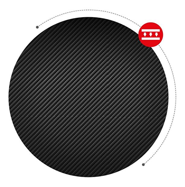 Masă PC de colț Hyperion 6.3 (negru)