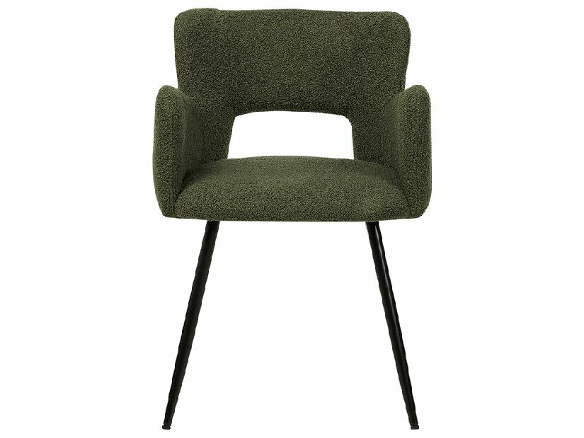 Set 2 buc scaune de sufragerie Shelba (verde) 