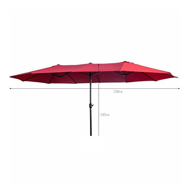 Umbrelă pentru grădină Taso (roșu)