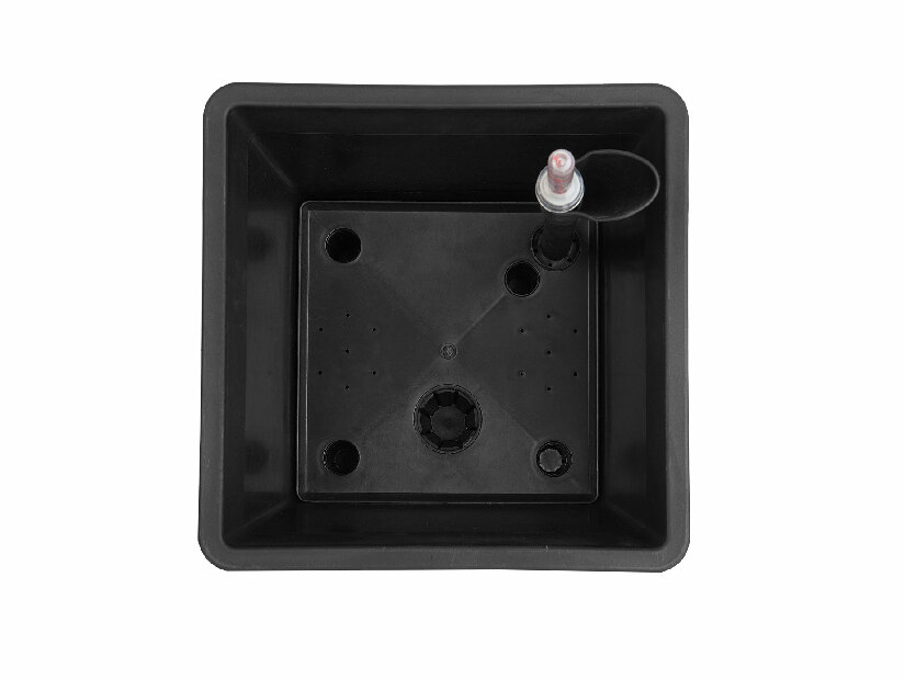 Inserție pentru ghiveci cu sistem de irigare LILIFLORA 34 cm (plastic) (negru)