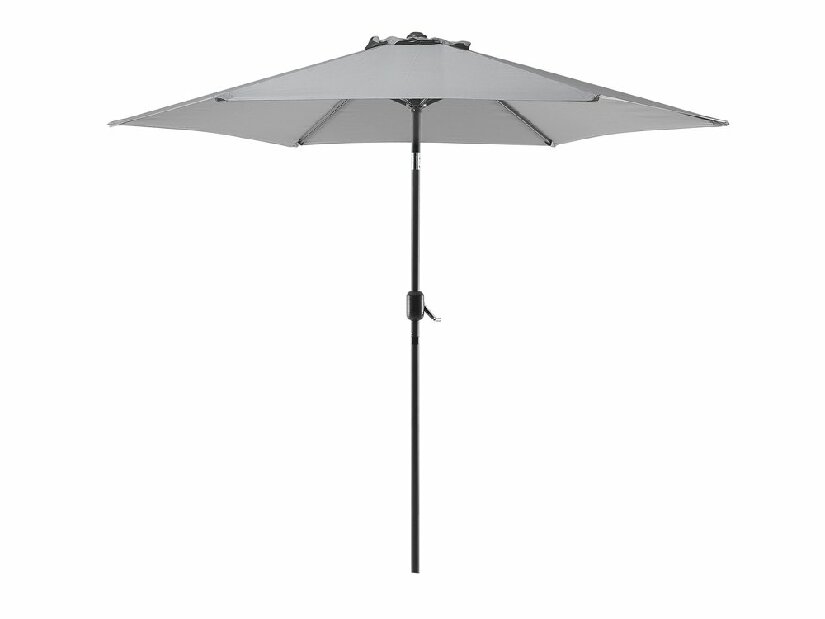 Umbrelă de grădină 270 cm VARENA (metal) (gri închis)