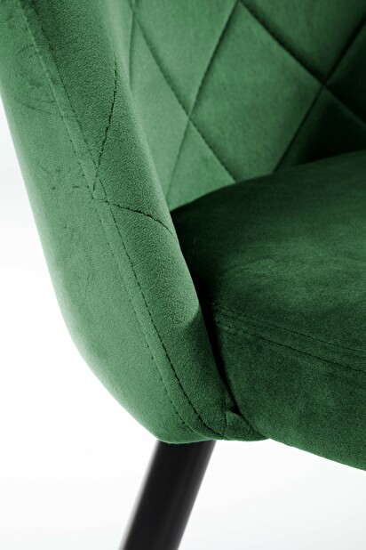 Scaun de sufragerie Senuri (Verde închis)