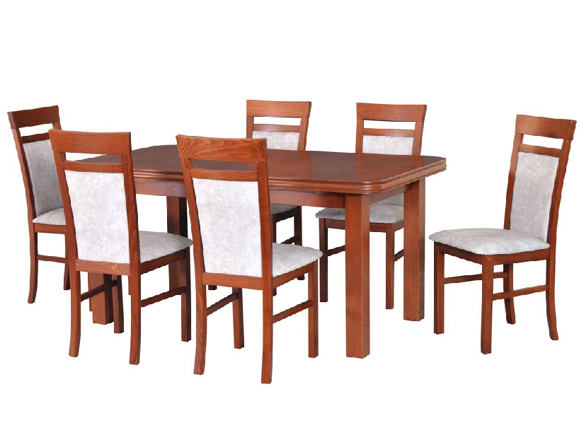 Set masă scaune pentru sufragerie Landan (pentru 6 până la 8 persoane)