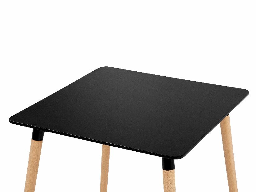 Masă de sufragerie Barto (pentru 4 persoane) (negru)